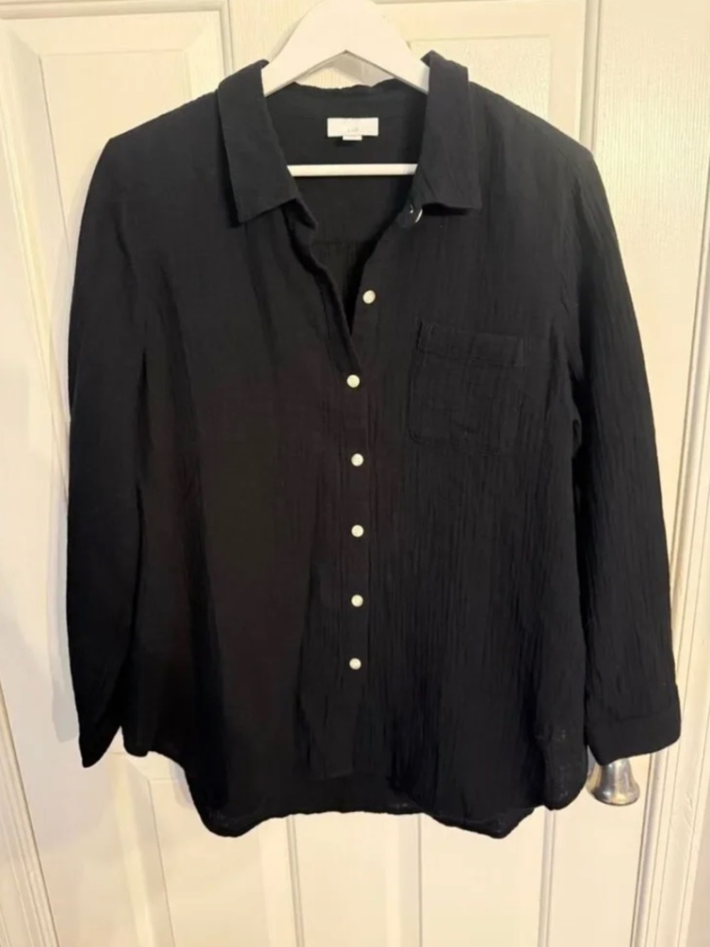 Jill Gauze Button Down